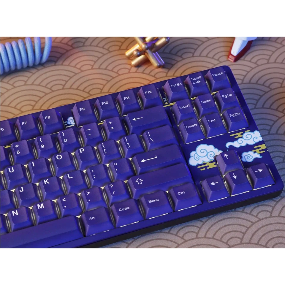 DROP EXPRESSION SERIES AKATSUKI INDIGO Computer KEYBOARD - Image 4 of 4