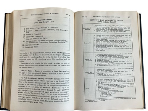 Vintage Hardcover Effective Communication In Business 1950s Book Sales Letter - Picture 15 of 21