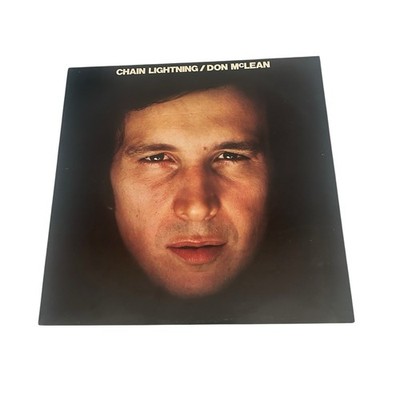 Don McLean Chain Lightning Original Pressing Vinyl LP Record Album 1978 EMI