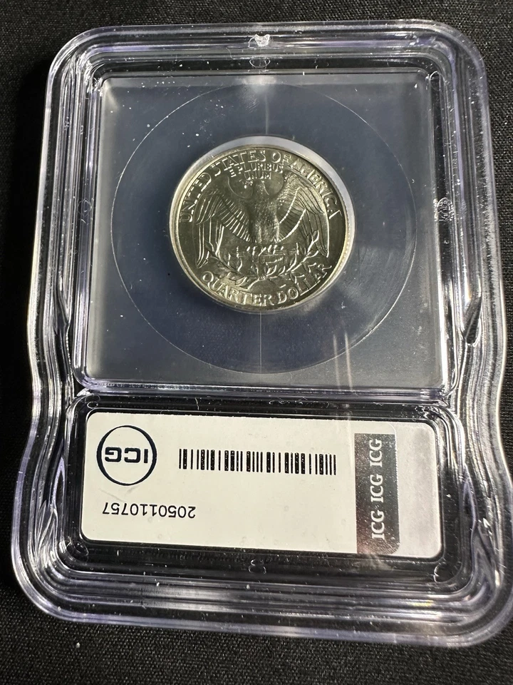 1993-D Washington Quarter IGC MS 67 - Image 2 of 4