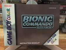 Bionic Commando Elite Forces Prices GameBoy Color | Compare Loose