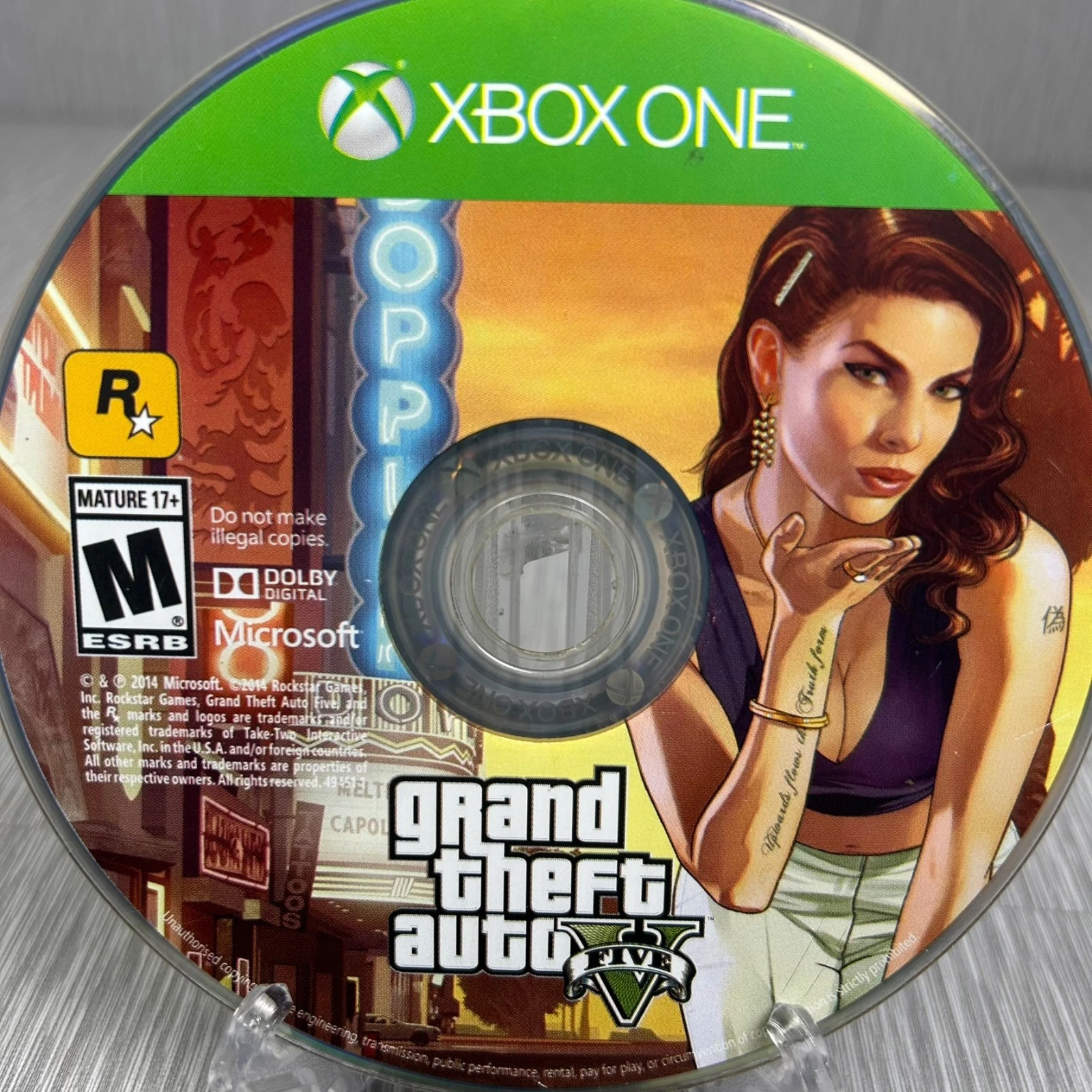 Grand Theft Auto V:  Microsoft Xbox One - Disc Only