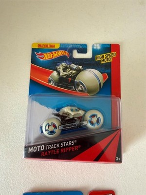Hot Wheels High Speed Moto Moto Track Stars Rattle Ripper E7