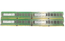 Lot of 4 - Micron MTA18ASF1G72PZ-2G1A2IK 8GB 1Rx4 PC4-2133P DDR4 ECC Server RAM