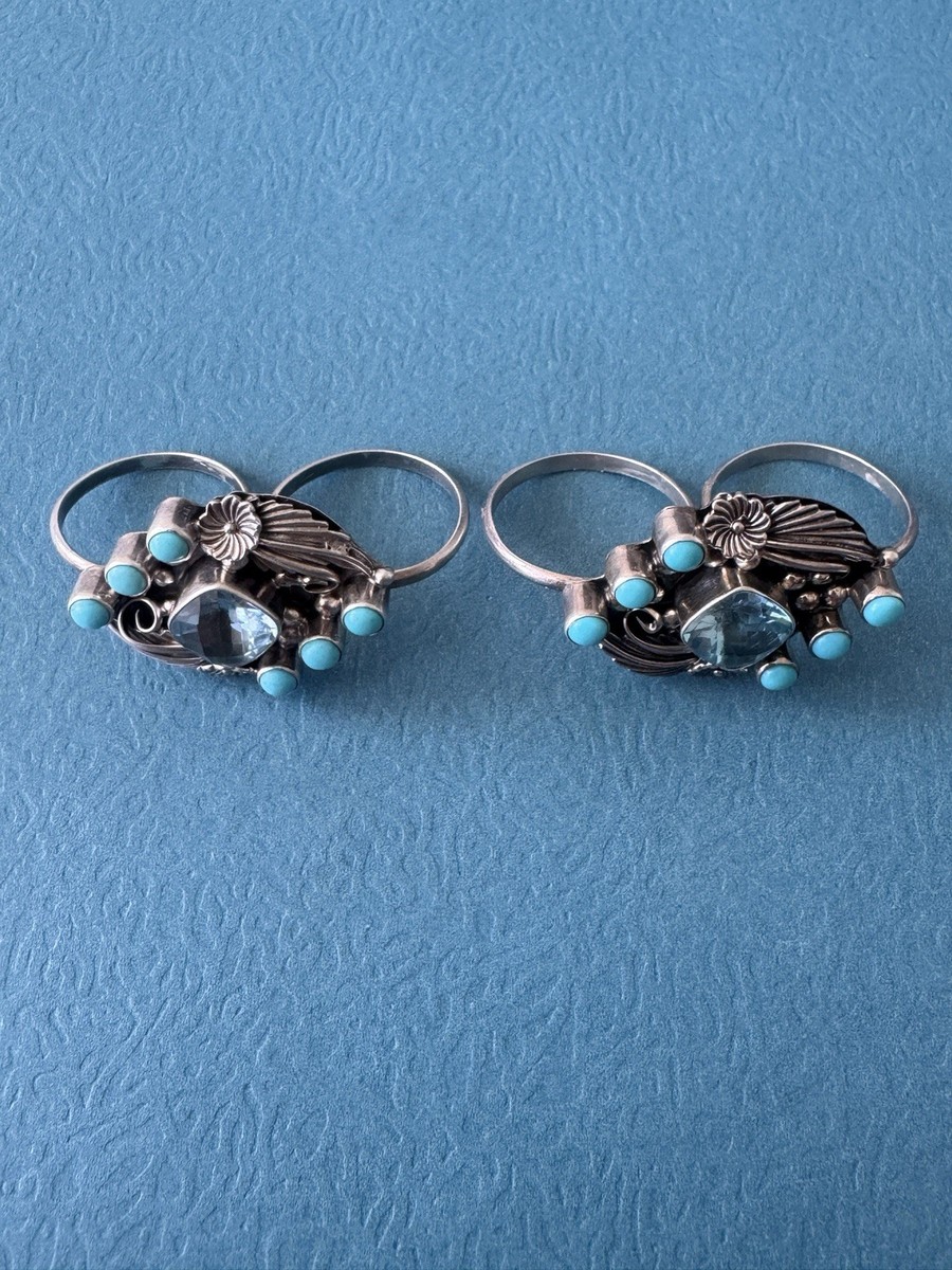 Rare Vintage Navajo Native American Jewelry jewelry Sterling Silver Sea Green Turquoise Sterling Silver Bracelet Rare Vintage Navajo Native American Jewelry jewelry Sterling Silver Sea Green Turquoise Sterling Silver Bracelet