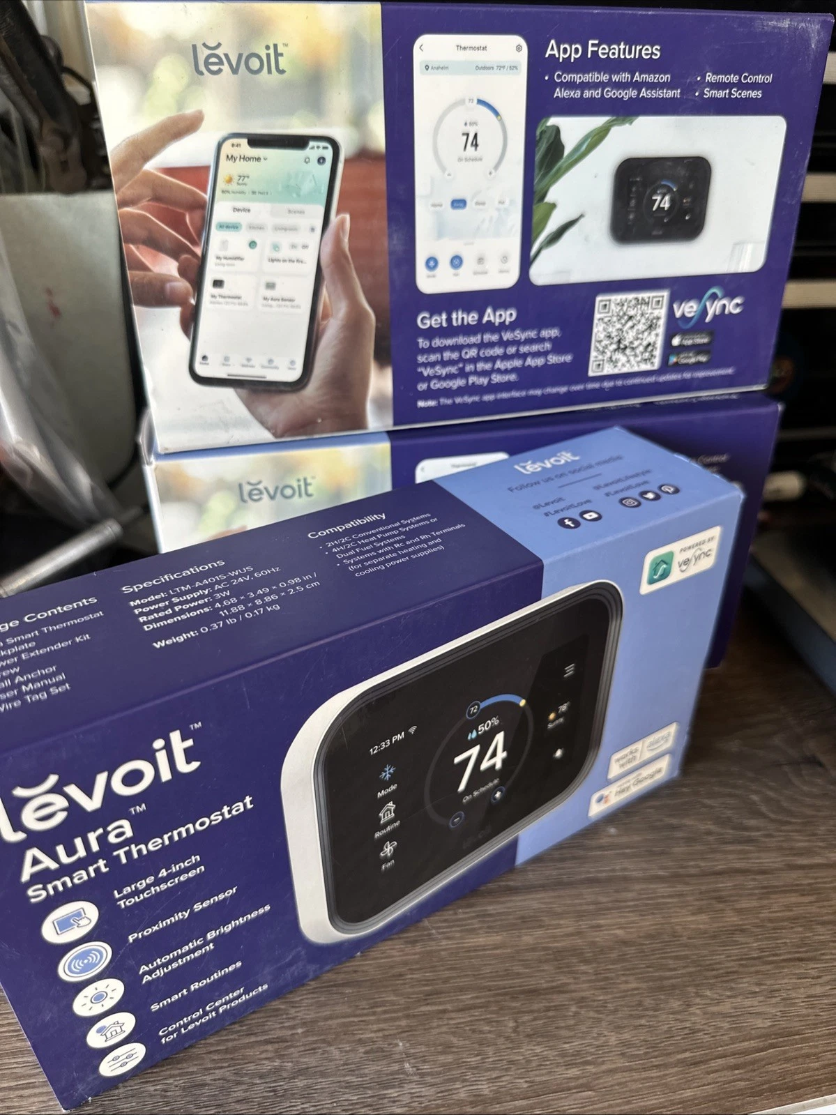 LEVOIT Aura Smart Digital Thermostat