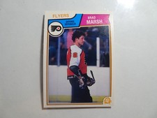 1983-84 O-Pee-Chee Hockey Card # 269 Brad Marsh VG-Ex (4) Philadelphia Flyers