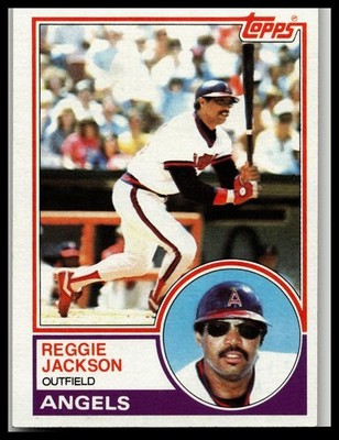Reggie Jackson 1983 Topps #500 Baseball