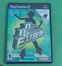 Konami Dance Dance Revolution Extreme PS2 2004 NTSC-U/C Manual Multiplayer