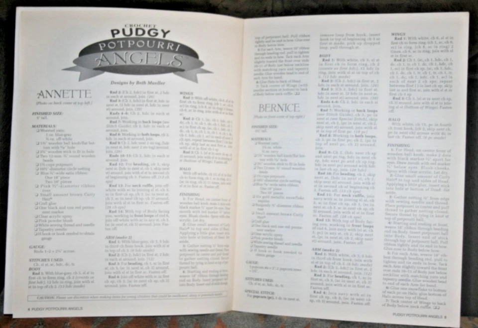 3 Books Crochet Patterns -  INSTRUCTIONS ONLY - Image 3 of 4