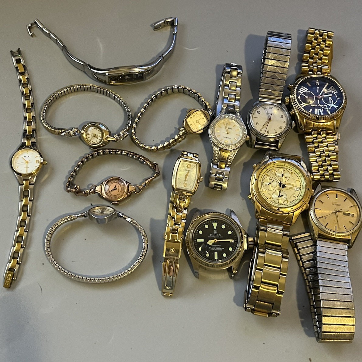 pieces Parts Bulova Repairs Kors SEIKO Citizen for Lot Watch Vintage 13 Longines - vintagewatches.pk