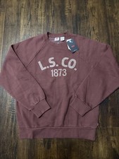 NWT Levi's Sweatshirts Pull Over Men's Size Small. F1
