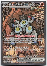Sandy Shocks ex 159/131 Prismatic Evolutions Pokemon Holo NM on eBay