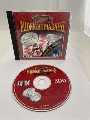 Vegas Games Midnight Madness: Slots and Video Edition (PC, 2000)
