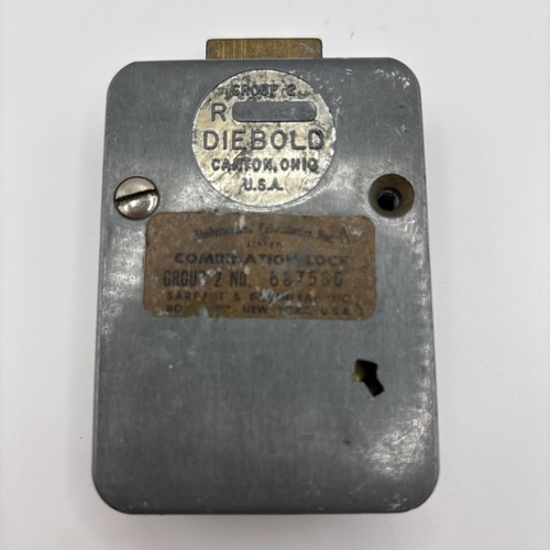 Sargent & Greenleaf Diebold Combination Lock Group 2 #687586