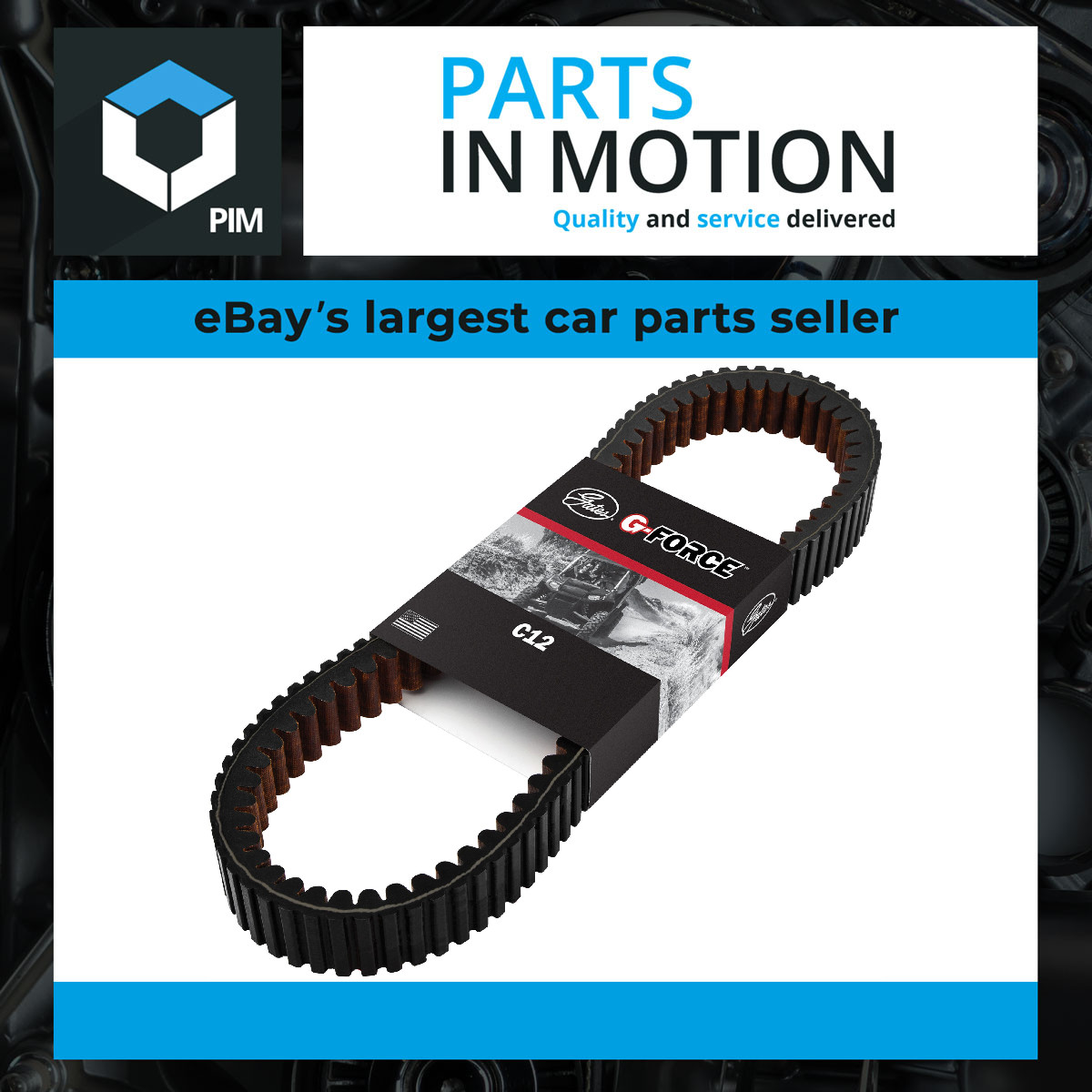 Gates CVT Drive Belt 40C3691 Transmission 0800055000 08000550000001 982301042 - Image 2