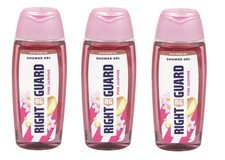 3 x Right Guard Women Shower Gel With Magic Micro Oil Pink Jasmine 250ml