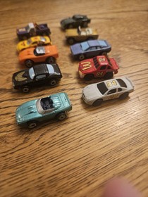 Micro Machines Lot of 10 Retro Race Cars Vintage