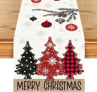 Weihnachtsdeko TischläUfer Weihnachten Christmas Decorations 33X183Cm