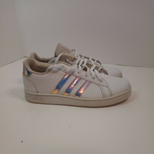 Adidas Women  s Grand Court FW1274 Sneakers Casual White Multicolor Size 6