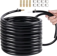 MARSMO 3/8 inch 66 Feet Weighted Pond Aerator Hose, Self Sinking Aeration Hose