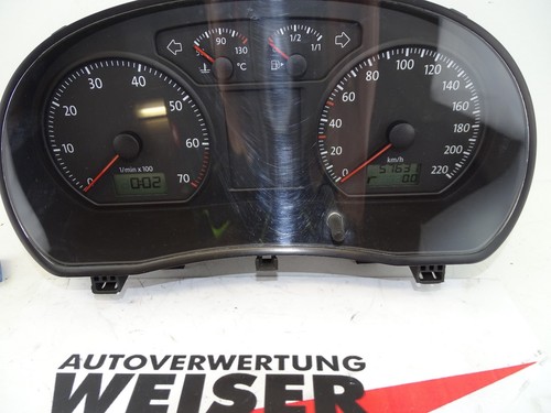 Tacho Kombiinstrument 57.631km VW Polo 9N3 Bj06 6Q0920804F 110.080.320/066A