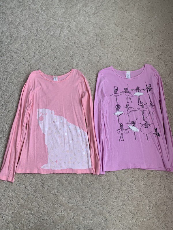 EUC Girl’s J.Crew Long Sleeve Tees - Size 14