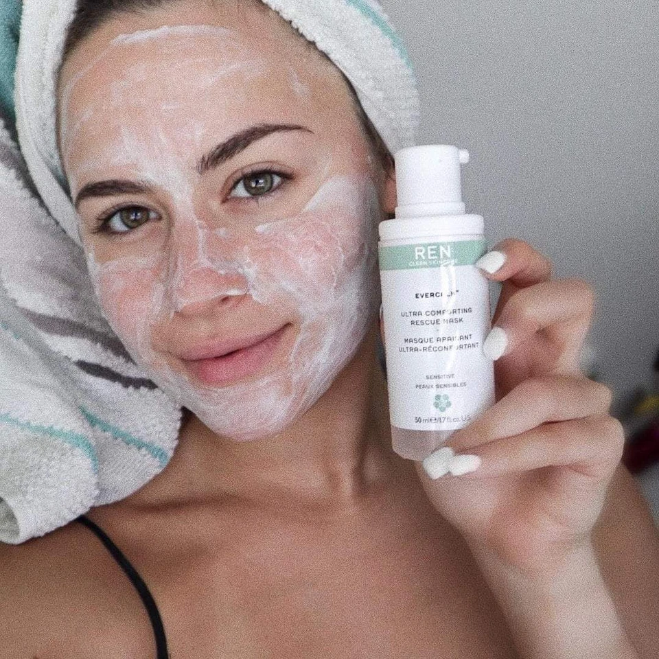 REN CLEAN SKINCARE Evercalm Mask Face Soothing Ultra Comforting - image 2 of 3