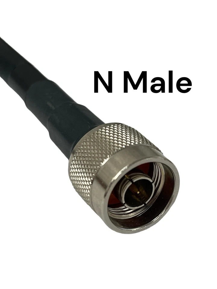 JEFA Tech LL400 N SMA TNC PL-259 SO-239 BNC RP-SMA RP-TNC LMR-400 cable type lot - Image 4 of 4