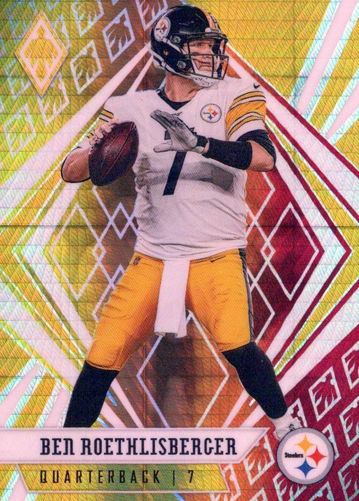2020 Panini Phoenix Fire Burst # 2 Ben Roethlisberger Pittsburgh Steelers