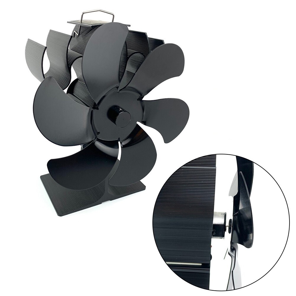Distribute Warm Air Efficiently Heat Powered Stove Fan for Improved