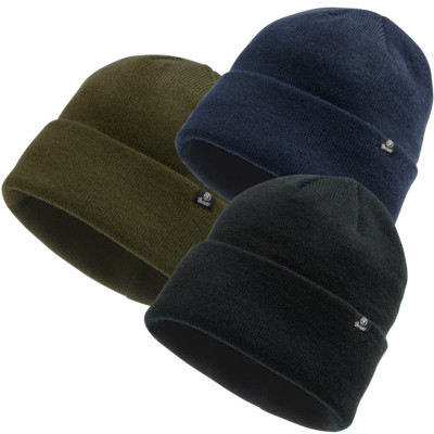 Brandit Watch Cap Basic Herren Winter Fein Strick Mütze Beanie Grün Blau Schwarz
