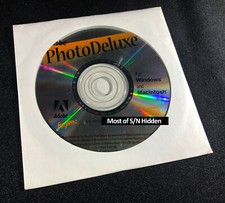 Adobe Photo Deluxe v1.0 CD-ROM Win Mac, 1996