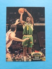 EDDIE JOHNSON 1992-93 TOPPS STADIUM CLUB BASKETBALL CARD # 171 E9286