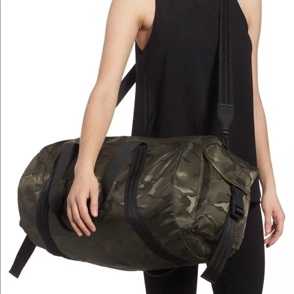 Kendall and Kylie green camo Large duffle bag