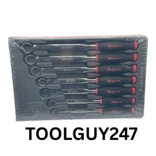 SNAP ON TOOLS 7pc Metric 12pt Soft Grip Handle Box End Wrench Set XDSGM607K1