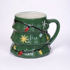 TK Maxx Mug Cup Christmas Tree Green - New Novelty