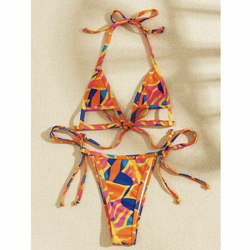 Mini Micro Sexy Bikini Set Cut Out String Women Swimwear Thong Bathing ...