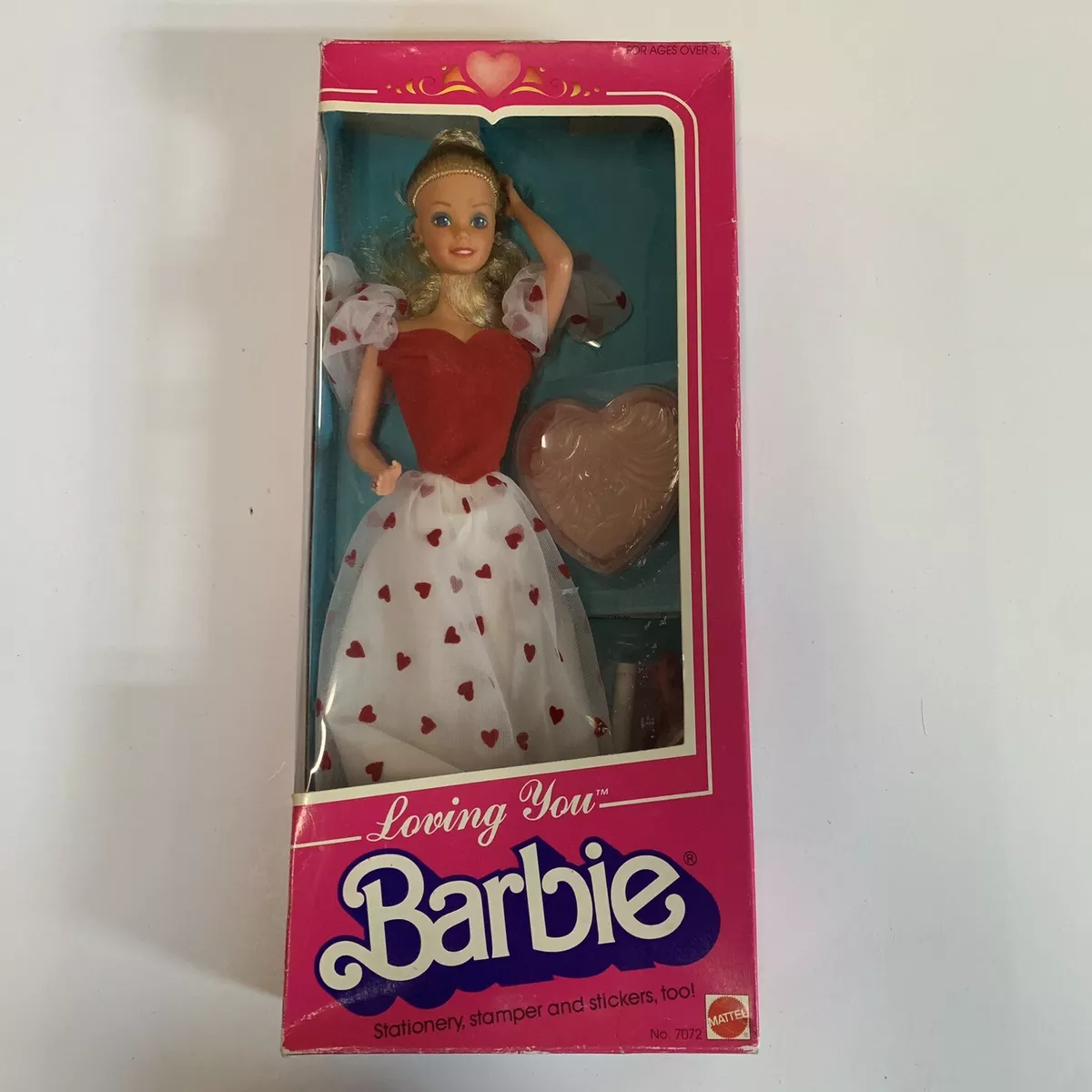 Vtg Loving You Barbie 1983 NRFB Great Condition 7072 Fashion Doll