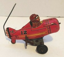MARX 1947 Rollover Plane for parts or restoration