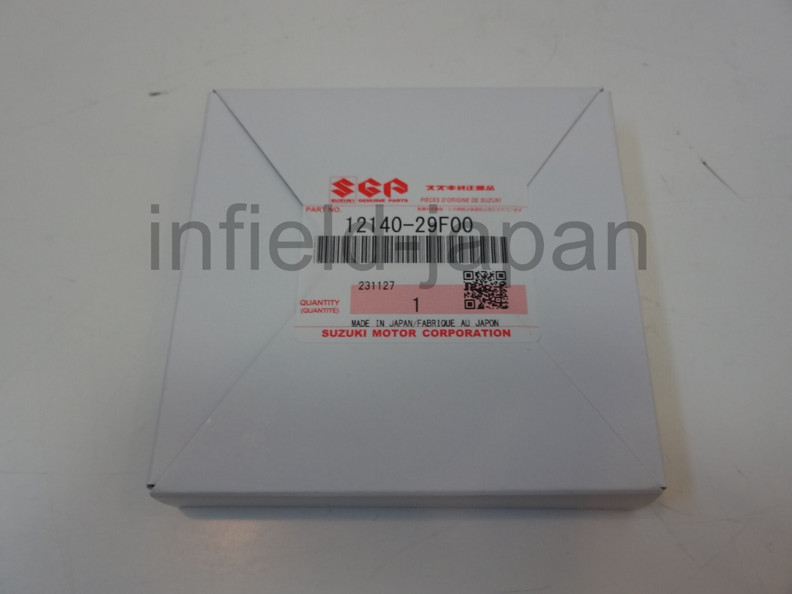 Genuine Suzuki DRZ400 LTZ400 Standard Piston Rings Set 1214029F00 F/S