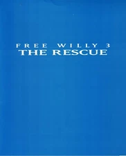 Warner Bros Press Kit Free Willy Movie Screen Screenplay Set Photos Advertising