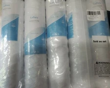 Lot of 5- 5 Micron String Wound Spun Sediment Filter Replacement Set