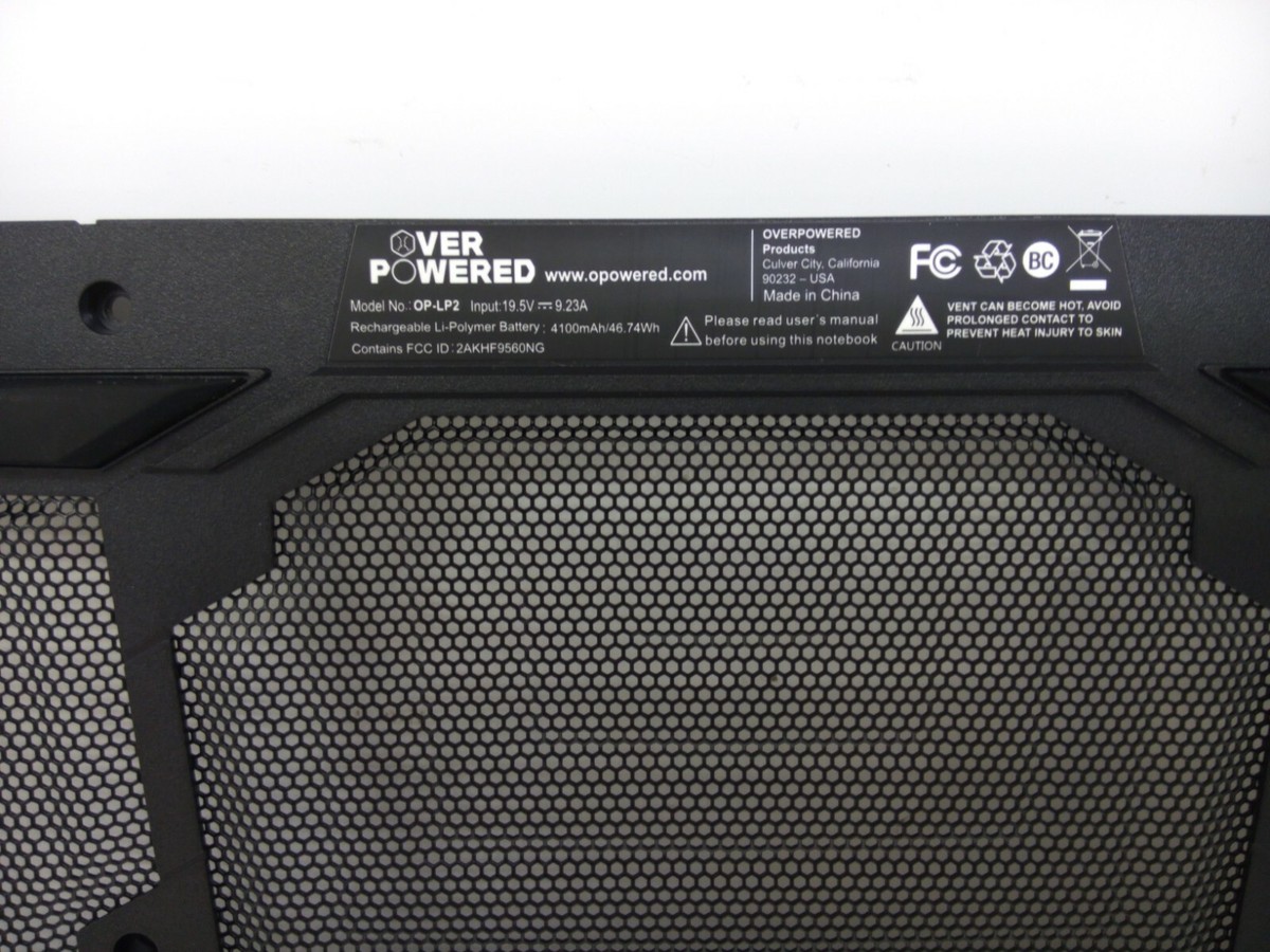 Overpowered OP-LP2 Genuine Bottom Case Base Cover W/ Rubbers