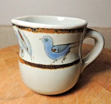 Ken Edwards Tonala Blue Creamer El Palomar Mexican Pottery