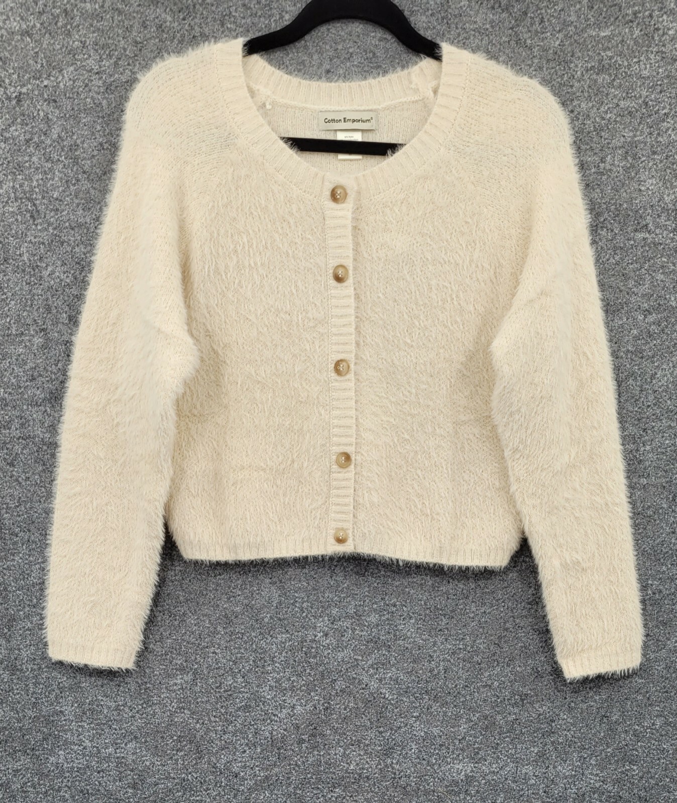 Cotton Emporium Eyelash Cardigan 