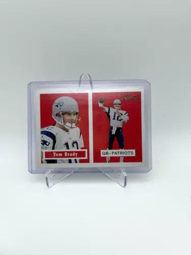 2002 Topps Heritage Black Back Parallel Tom Brady #50 New England Patriots