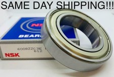 NSK JAPAN 6008 ZZ Deep Groove Radial Ball Bearing 40x68x15mm SAME DAY SHIPPING