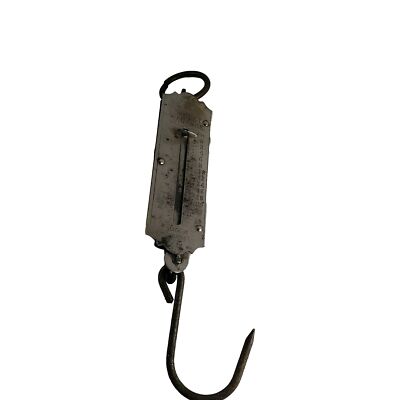 Peson Ou Balance De Poche Vintage - Laiton - 25kg - Fabriqué En Allemagne - Objet De Collection