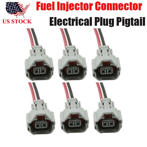 BLOX Racing Injector Pigtail Denso Female - Set Of 6